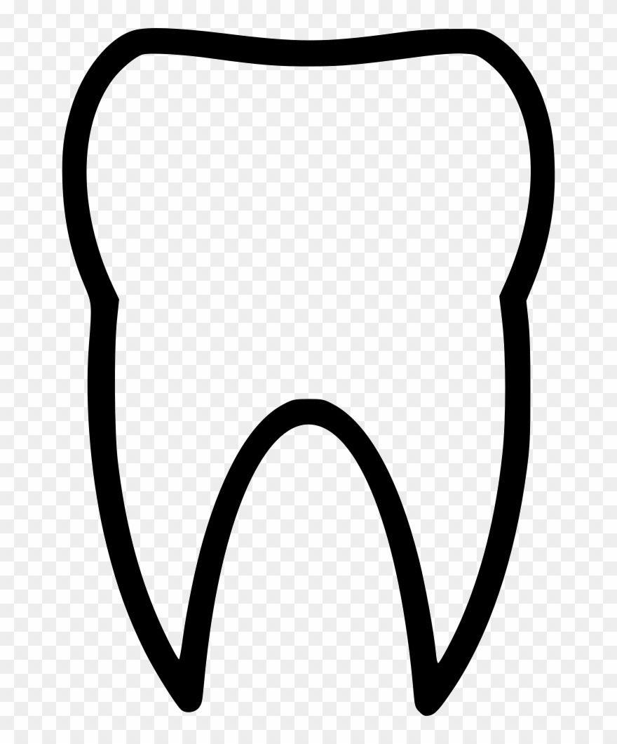 Tooth Teeth Plain Comments Clipart