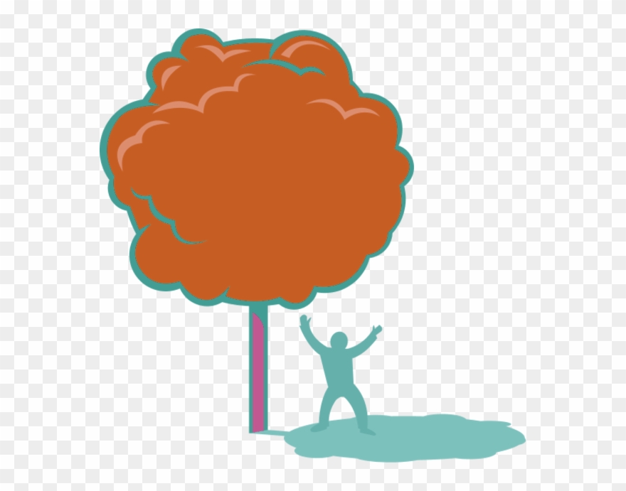 Man Under Tree Clip Art - Png Download
