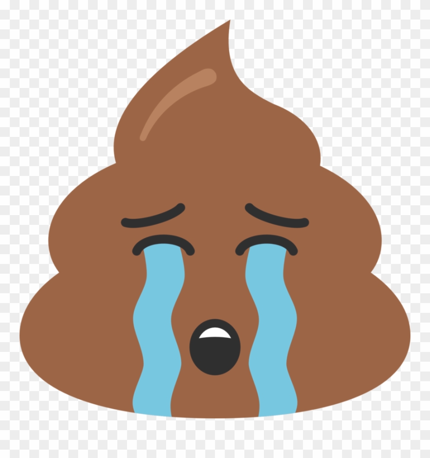 Crying Poop Clipart