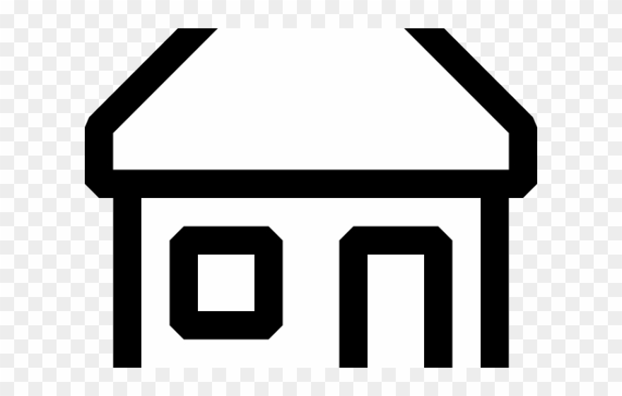 Mansion Clipart Mansion Outline - Png Download