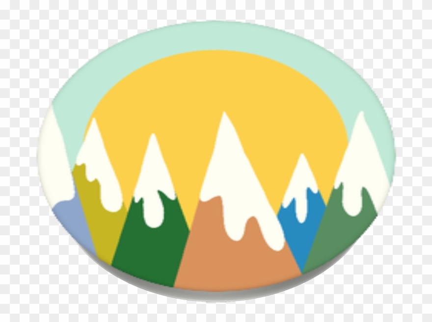 Snowy Trees, Popsockets Clipart