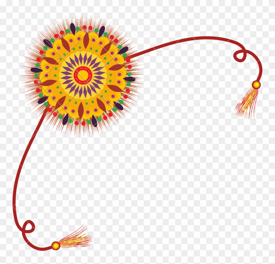 Rakhi Clipart Designer - Png Download