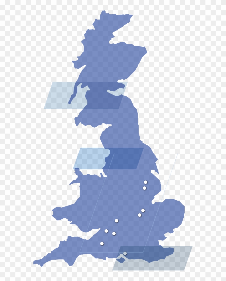 Mass Sites And Working Locations Within The Uk Clipart