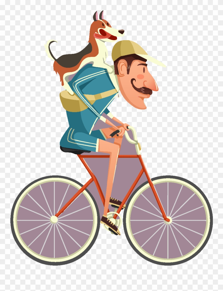 Hand Drawn Character Sitting On Wheelchair Element Clipart