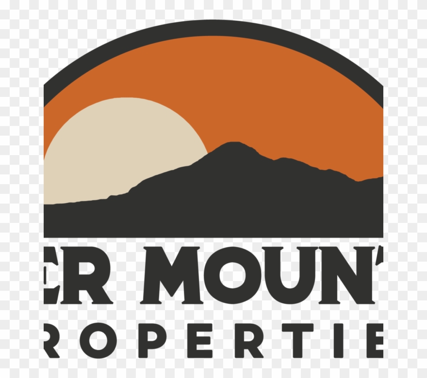 River Mountain Logo Clipart