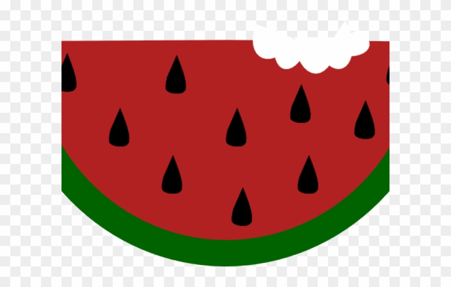 Watermelon Clipart Apple Seed - Png Download