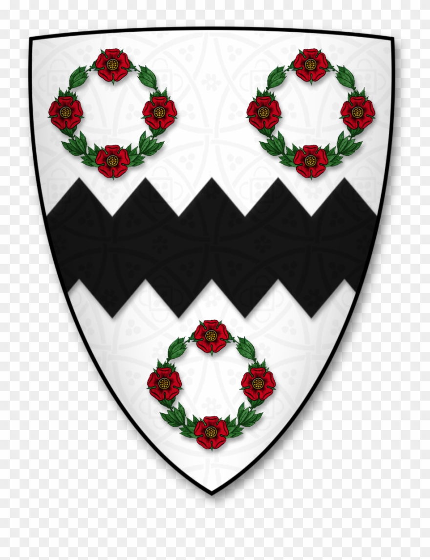 Armorial Bearings Of The Dew Family Of Whitney, Herefordshire Clipart