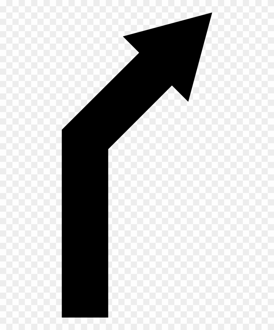 Up Right Arrow Comments Clipart