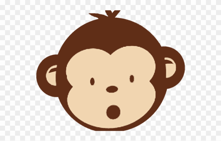 Monkey Clipart Baby Boy - Png Download