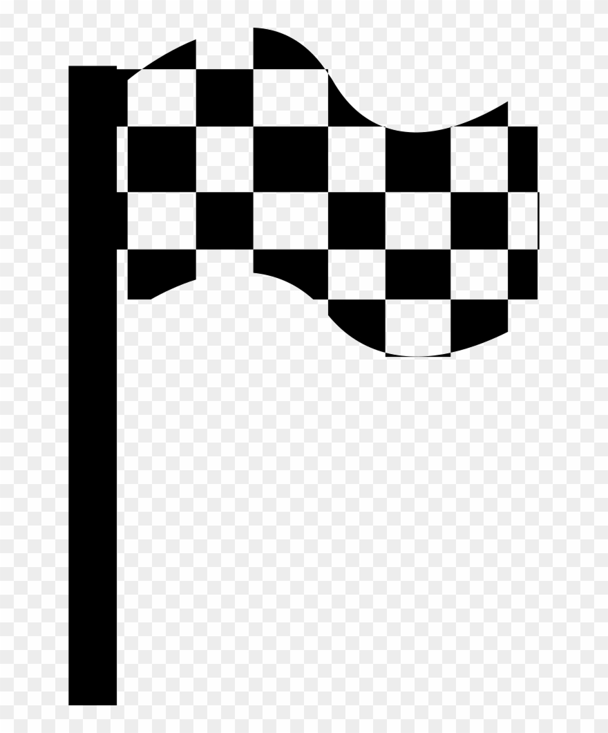 Waving Checking Flag Comments Clipart