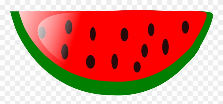 Eye Clipart Watermelon - Watermelon Slice Clip Art - Png Download