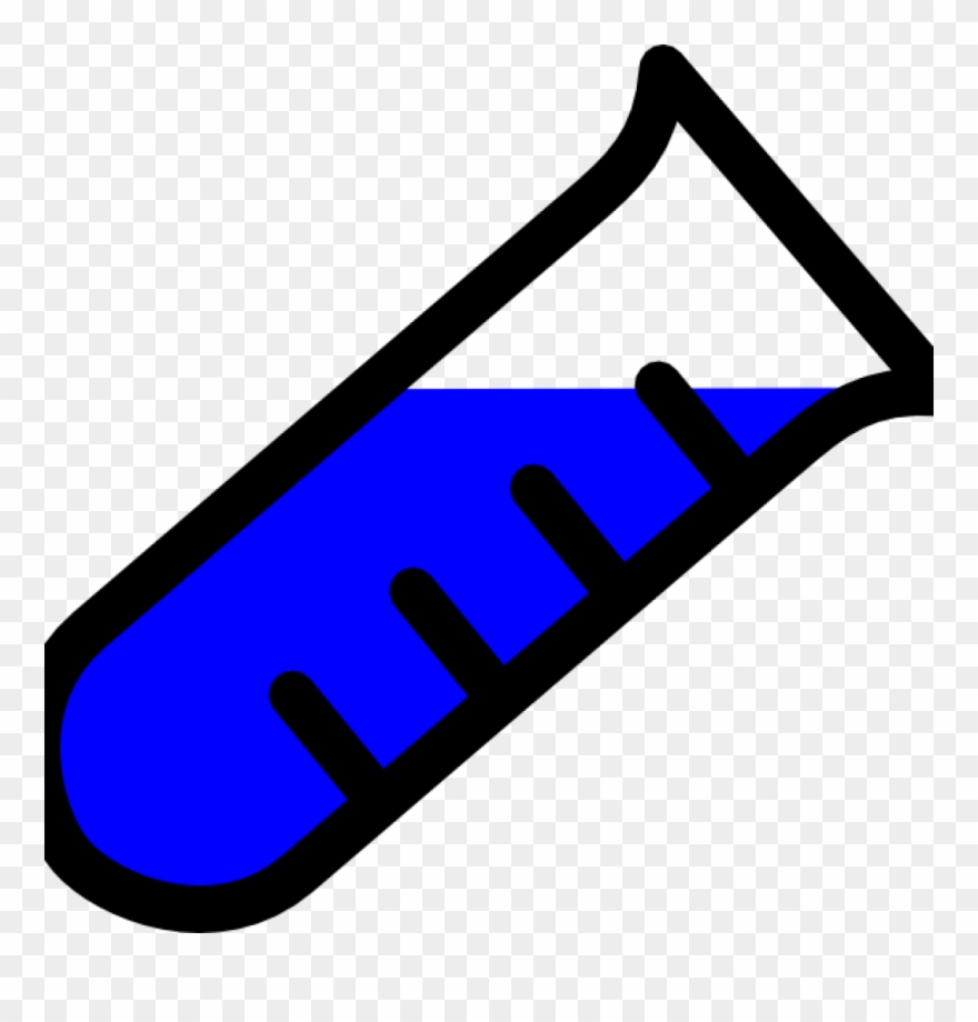 Test Tube Clipart Blue Test Tube Clip Art At Clker - Clip Art - Png Download