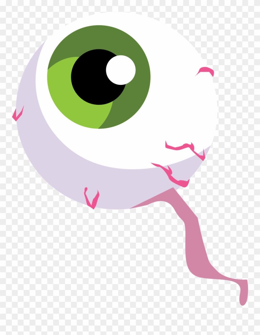 Clipart - Spooky Eyeball - Clipart - Spooky Eyeball - Png Download