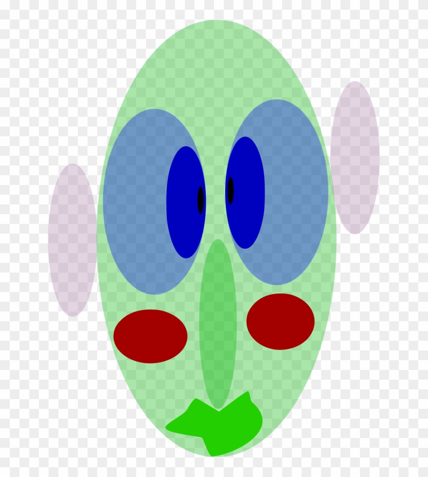Face With Eyes Ears Large 900pixel Clipart, Face With - Clip Art - Png Download