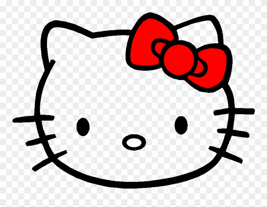 Im - Hello Kitty Head Clipart