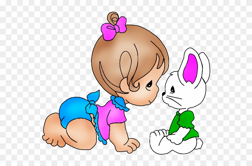 Cute Baby Girl Clip Art Cliparts - Cute Baby Clip Art - Png Download