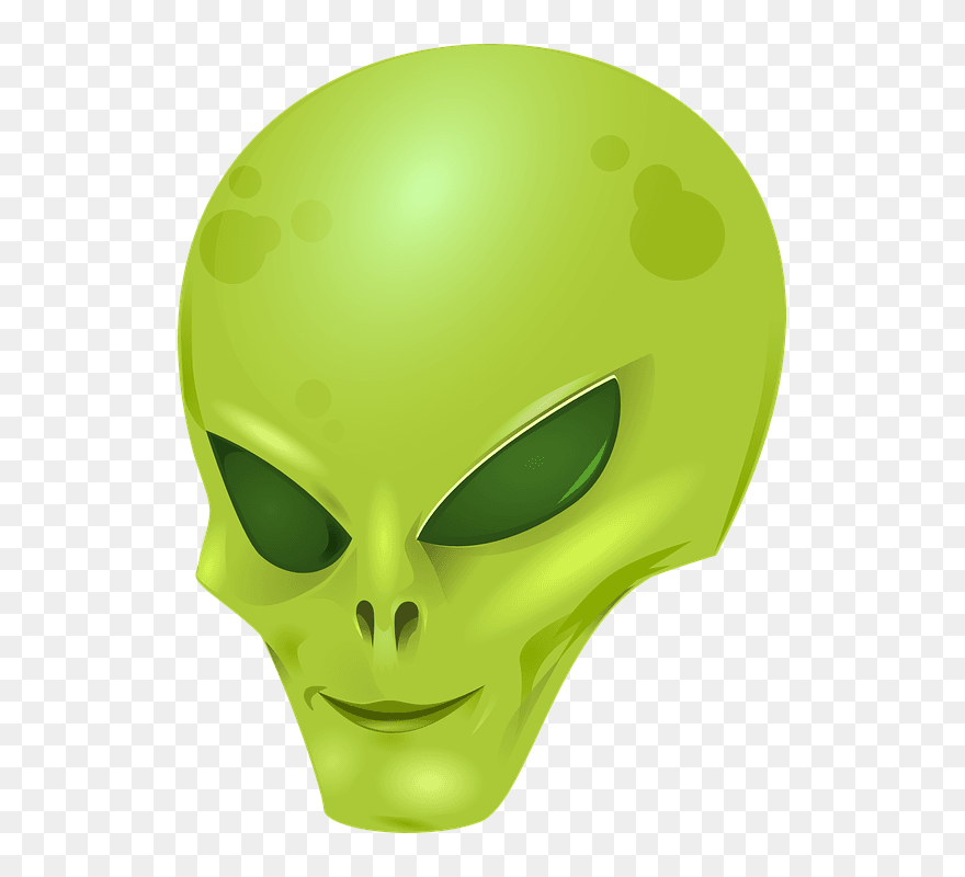 Eye Clipart Alien - Transparent Background Alien Cartoon - Png Download