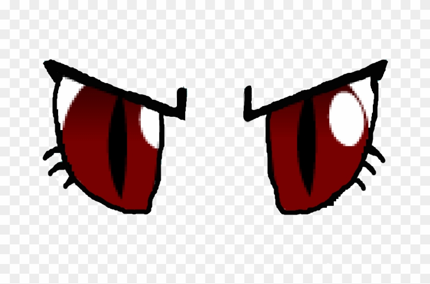 Evil Cartoon Eyes - Evil Eyes Cartoon Png Clipart
