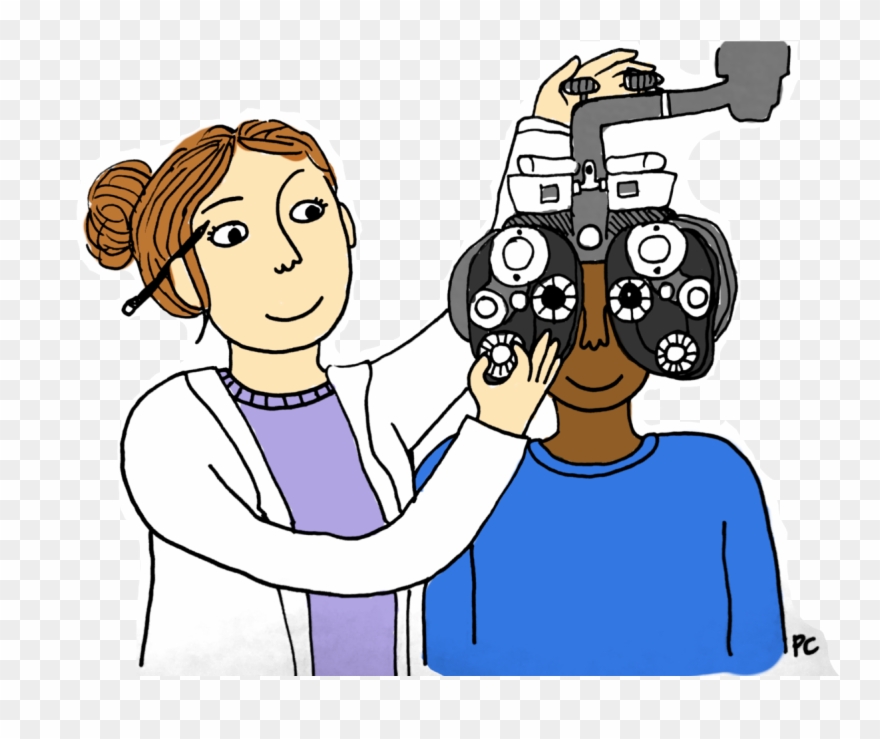 As Our Gateways To The World, The Function Of The Human - Optometry Animated Clipart