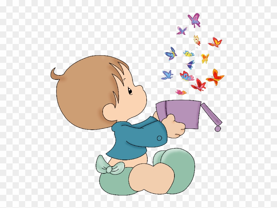 Cute Baby Girl Clip Art Cliparts - Cute Cute Boy Cartoon - Png Download