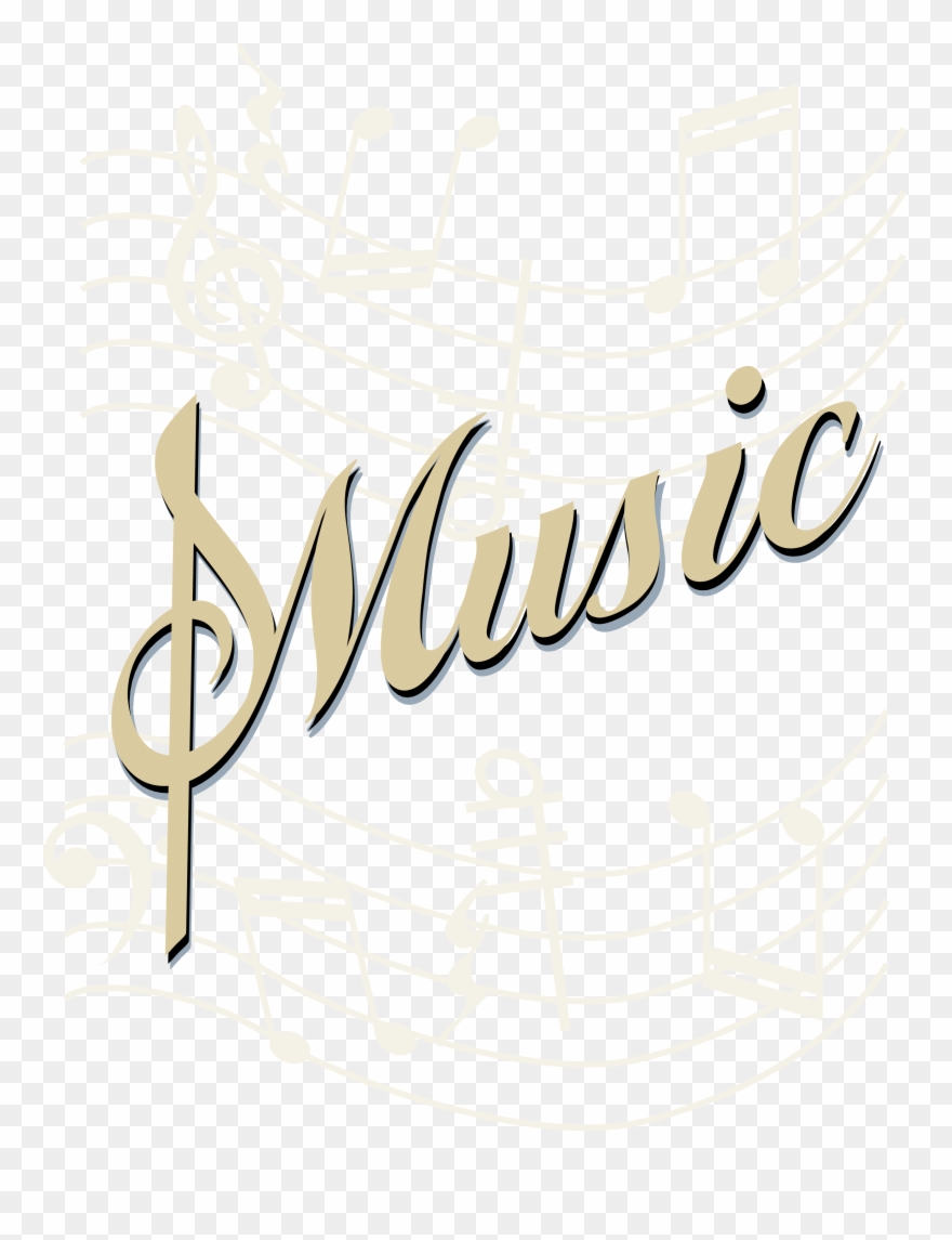 Music Clip Art - Music With No Backgrounds - Png Download