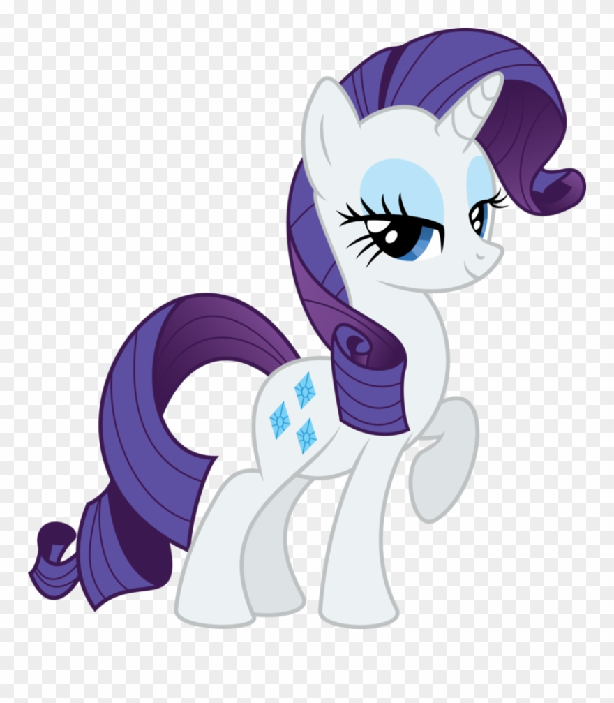 My Little Pony Clipart - Gambar My Little Pony Rarity - Png Download