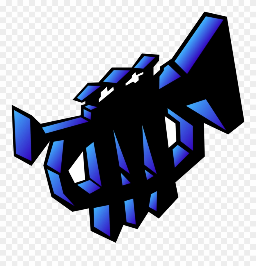 Trumpet - Moving Trumpet Clipart