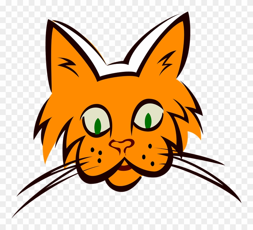 Cat Ears Clip Art - Orelhas De Gato Desenho - Png Download