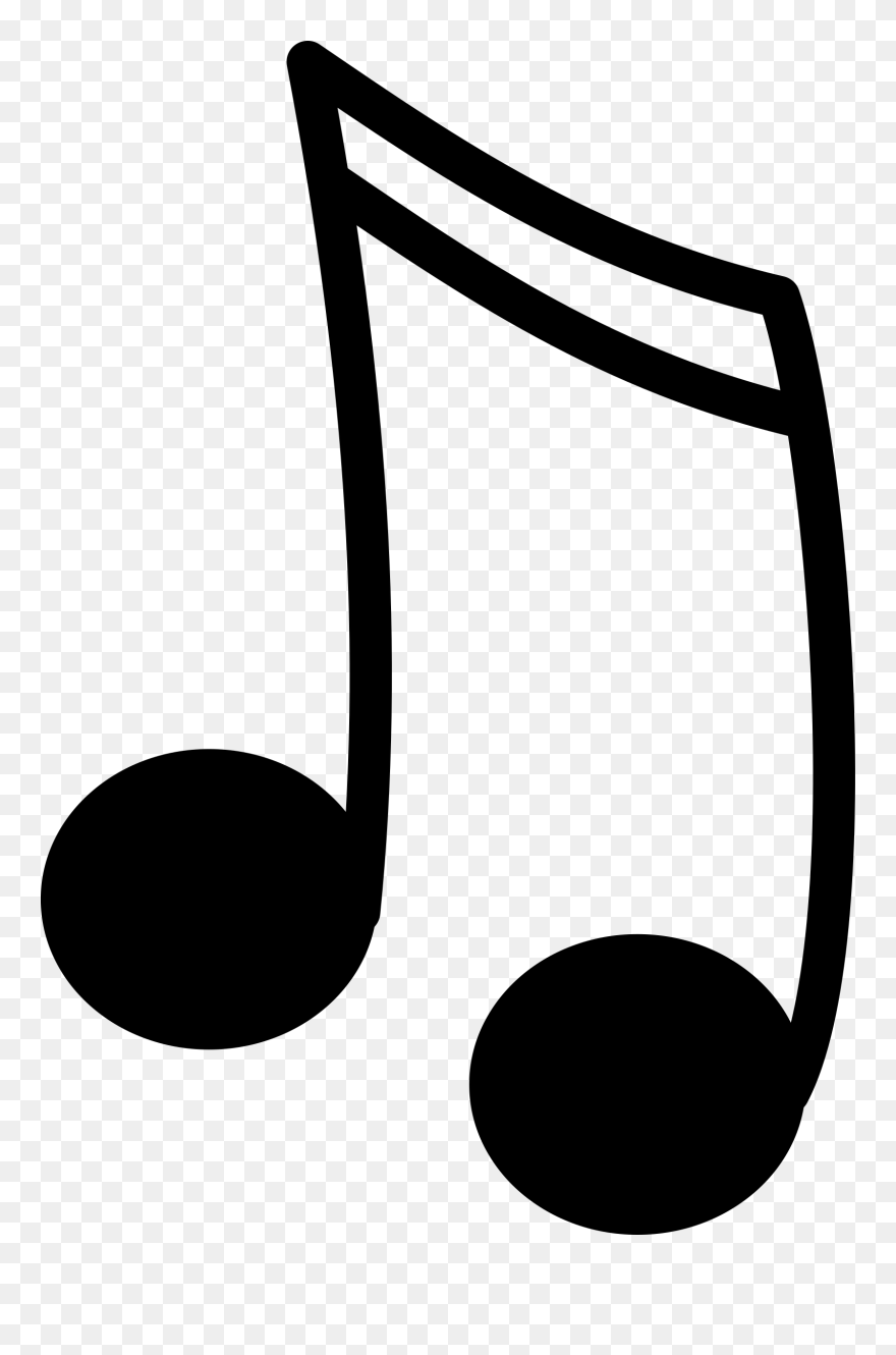 Sixteenth Notes Clip Art Images Pictures - Music Note Clipart - Png Download