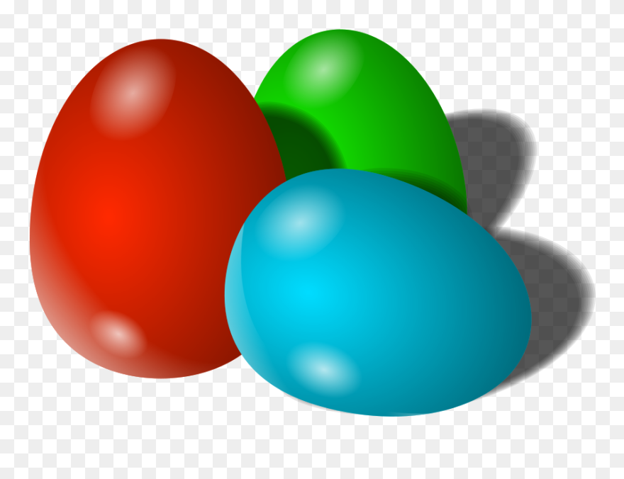 Free To Use Public Domain Easter Clip Art - Transparent Easter Egg Png