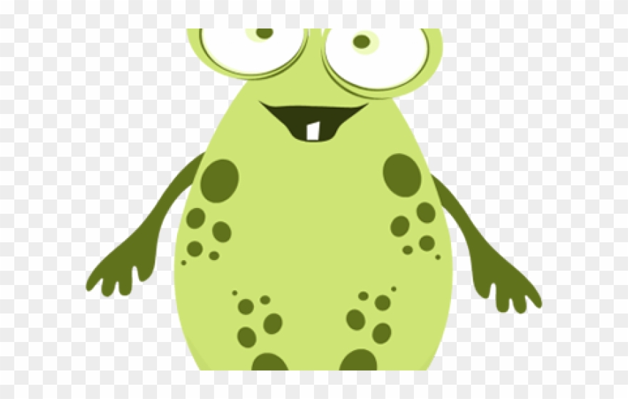 Green Eyes Clipart One - Monstre Rigolo - Png Download