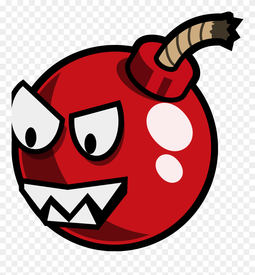 Cherry Bomb Cartoon Clipart