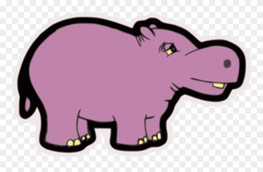 Pony Hippopotamus Computer Icons Download Animal Purple Hippo