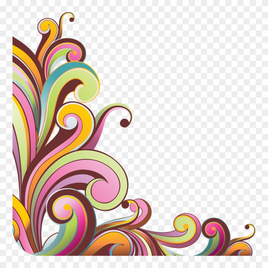 Decorativo Marcos Y Bordes Clipart