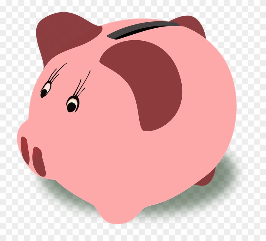 Coin Clipart Piggy Bank - Piggy Bank Clipart Png Transparent Png