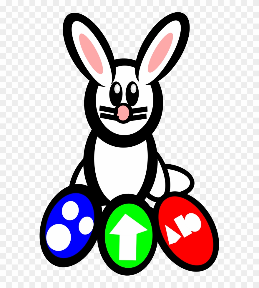 Bunney Of Easter Clipart, Vector Clip Art Online, Royalty - Easter - Png Download