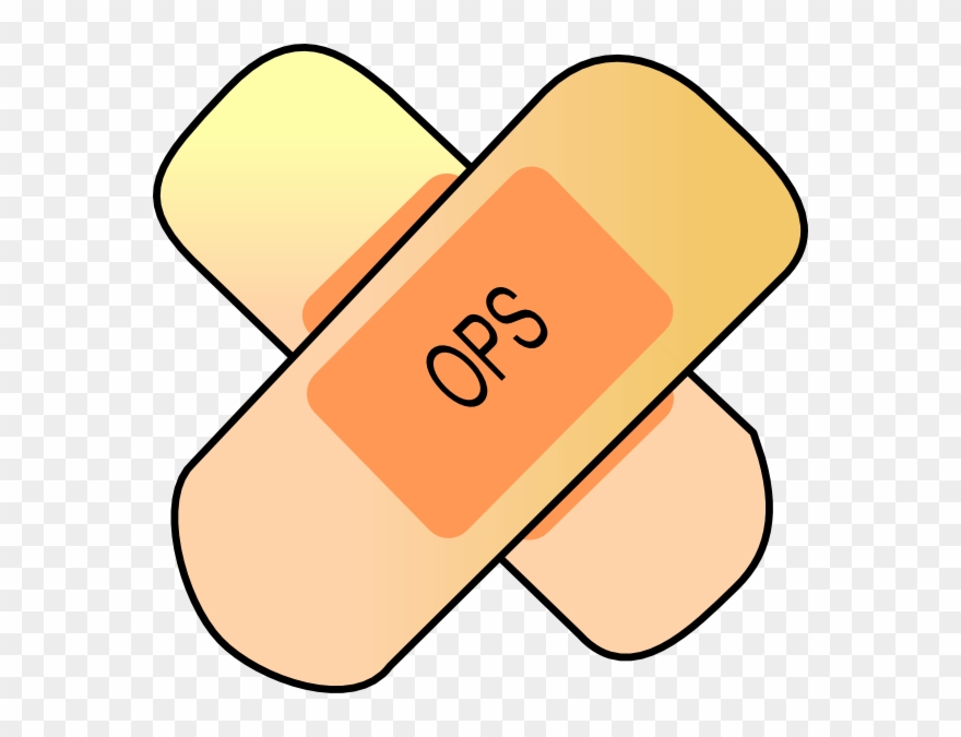 Bandaid Clipart Free Images 6 - Bandages Cartoon - Png Download