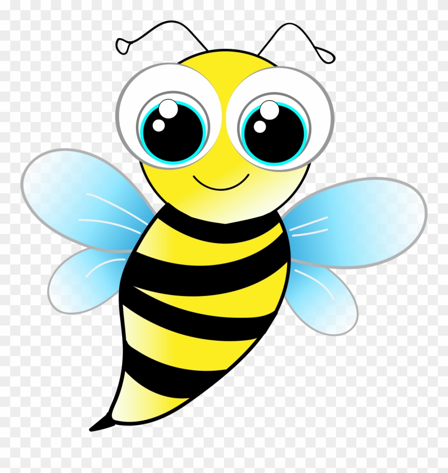 Bee Clip Art Images Black And White - Clip Art Bee Png Transparent Png