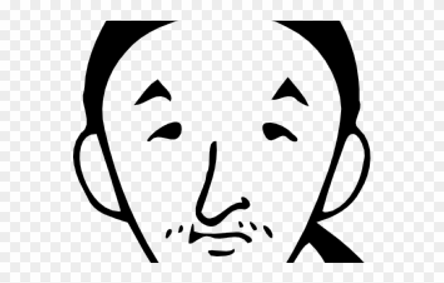 Ponytail Clipart Pony Tail - Black Man Ponytail Cartoon - Png Download