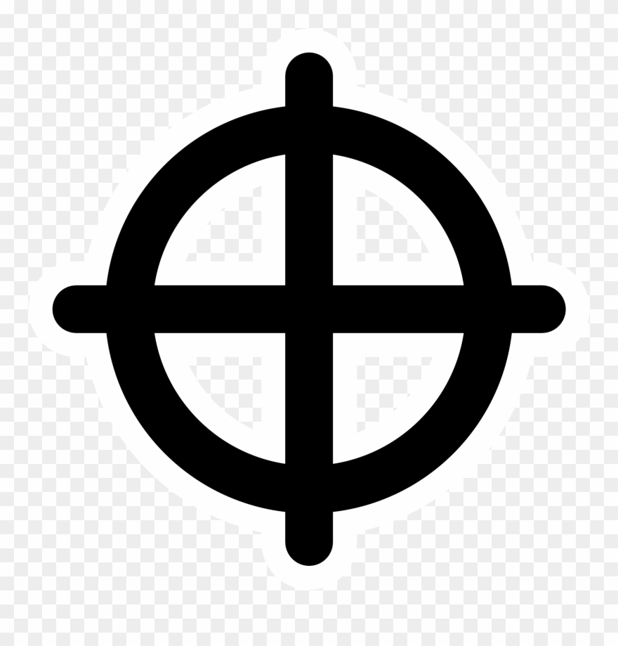 Target Corporation Bullseye Computer Icons Shooting - Red Celtic Cross Flag Clipart