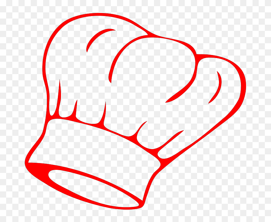 Chapeu De Chefe Png - Red Chef Hat Clipart Transparent Png