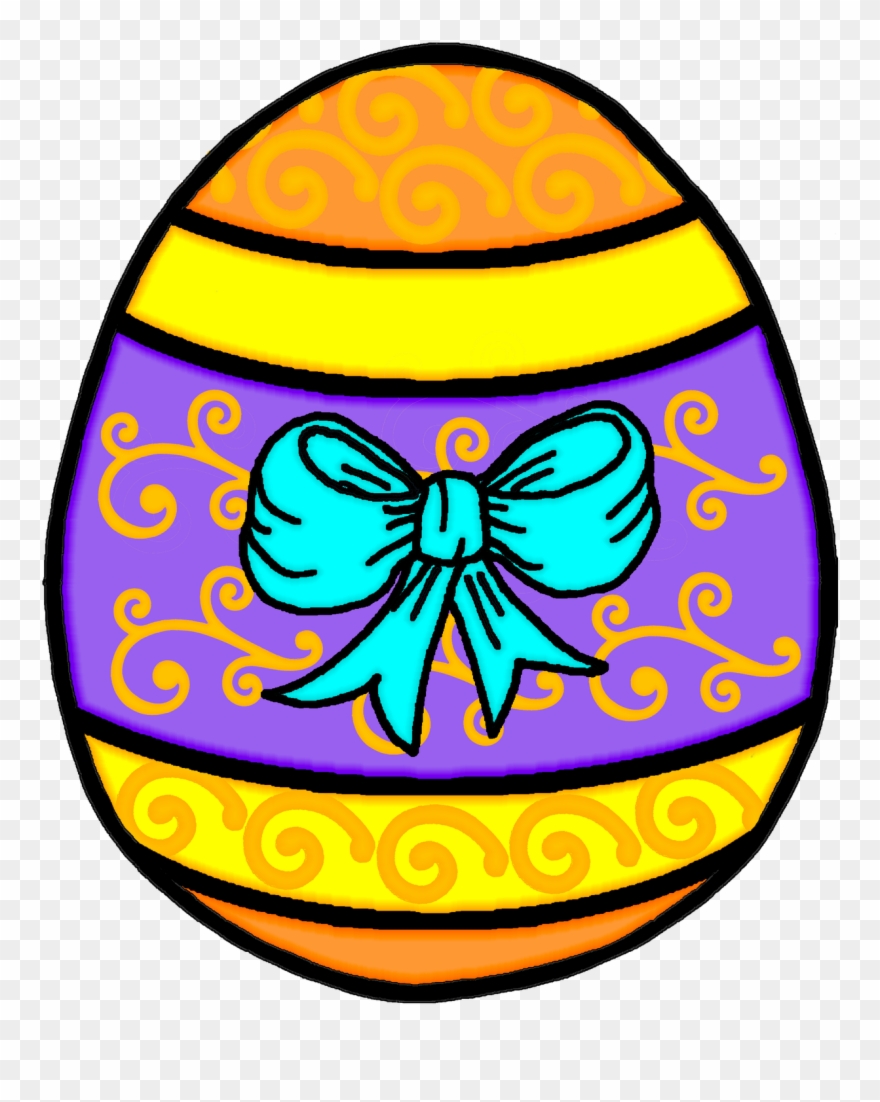 Easter Egg Clipart Egg - Clip Art - Png Download