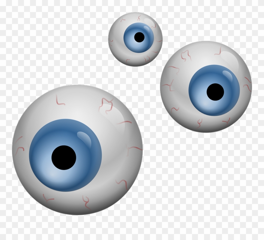 Free Eyeball Clipart - Eyeballs Png Transparent Png
