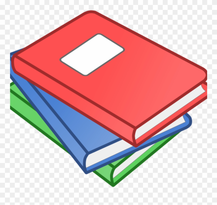 Clip Free Images For Books Real - Clip Art Books No Background - Png Download