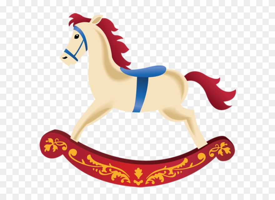 Toys, - Wooden Horse Toy Clipart - Png Download