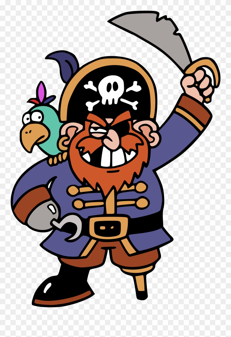 Pirate-cartoon - “ - Pirate Cartoon Clipart