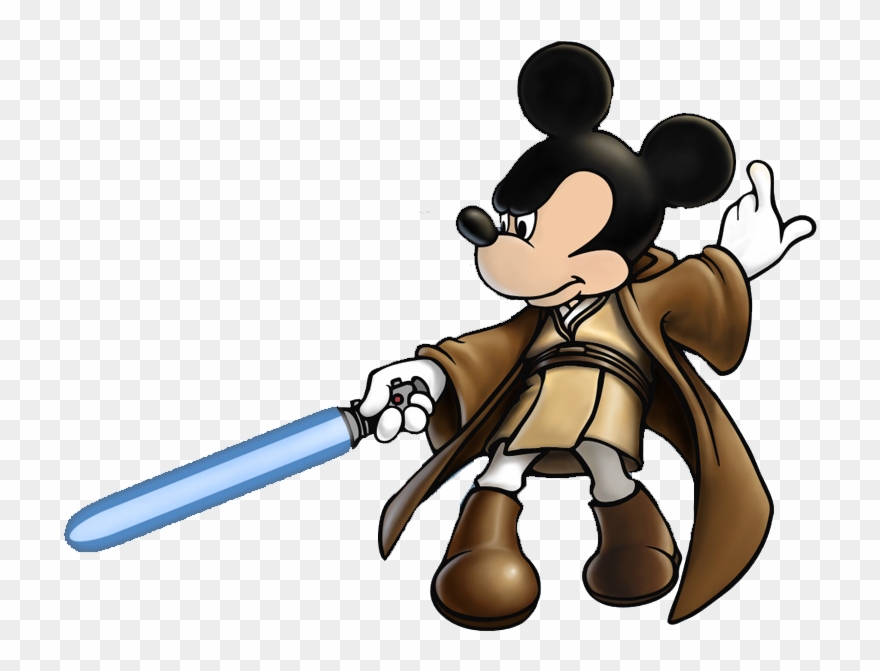 Star Wars Mickey Mouse Clipart - Mickey Star Wars - Png Download