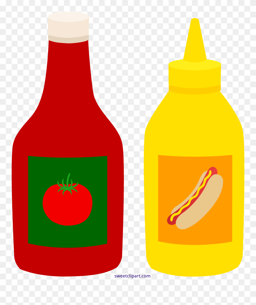 Ketchup Clipart - Clipart Sauce - Png Download
