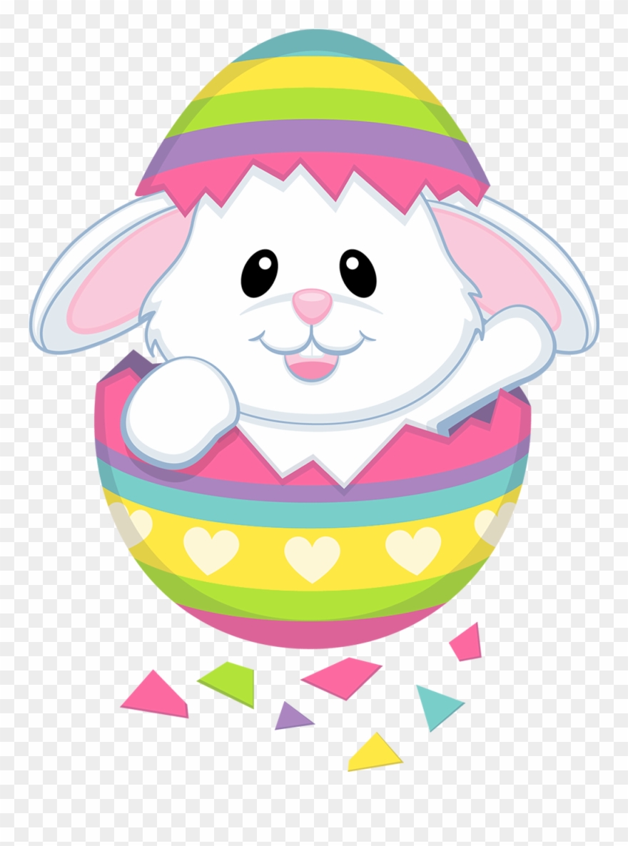 Cute Easter Cliparts - Transparent Png Easter Bunnies Png