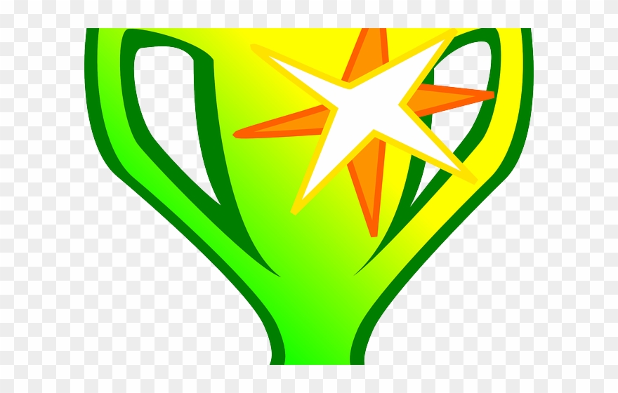 Trophy Clipart Green - Awards Clip Art - Png Download